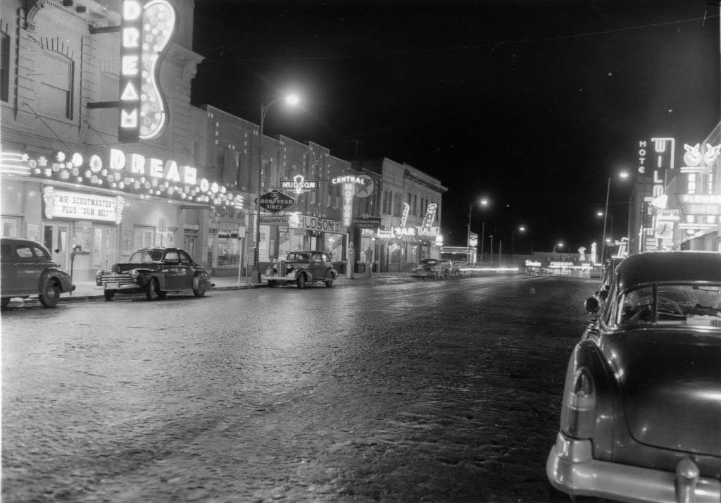 Central Motors and Neon Lights